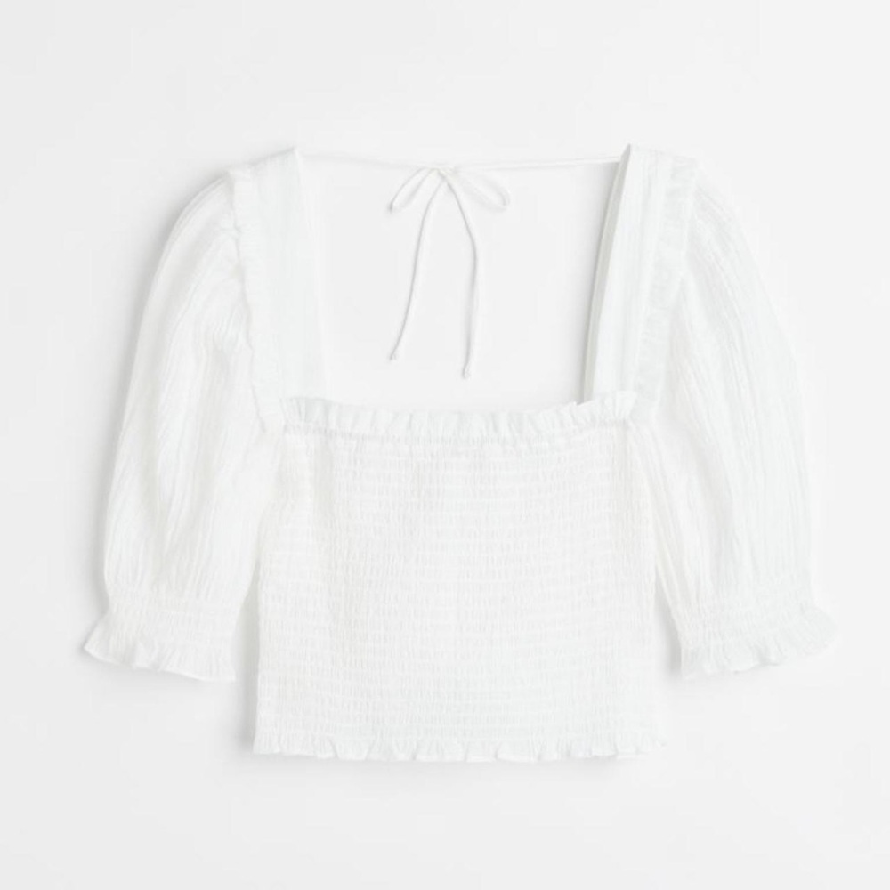 Bell sleeve crop top